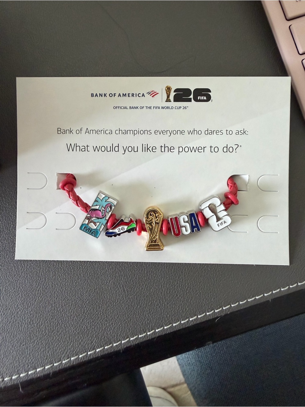 FIFA World Cup 2026 Limited Edition USA Bracelet- Miami NWT